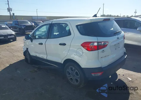 2021 Ford Ecosport S из США, поврежденный, VIN MAJ3S2FE9MC445126